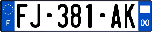 FJ-381-AK