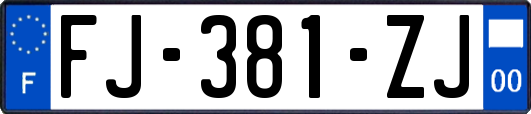 FJ-381-ZJ