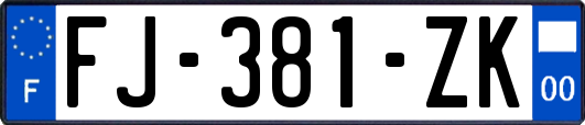 FJ-381-ZK