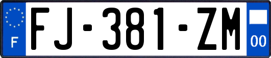 FJ-381-ZM