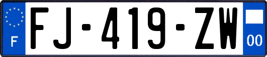 FJ-419-ZW