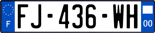 FJ-436-WH