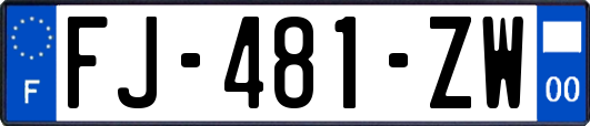 FJ-481-ZW