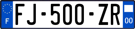 FJ-500-ZR