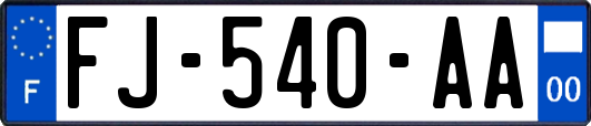 FJ-540-AA