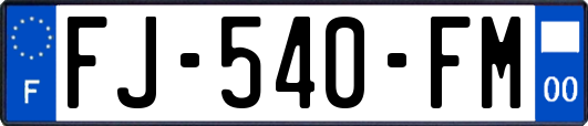 FJ-540-FM