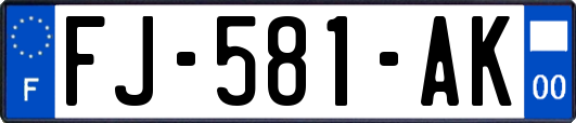 FJ-581-AK