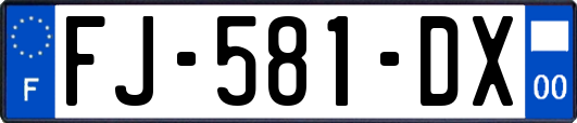 FJ-581-DX