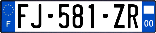 FJ-581-ZR