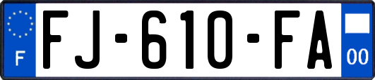 FJ-610-FA