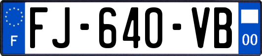 FJ-640-VB