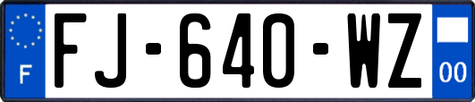 FJ-640-WZ