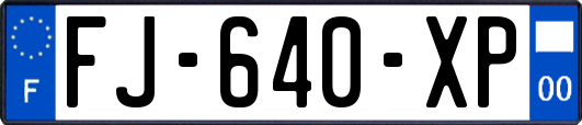 FJ-640-XP