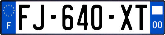 FJ-640-XT