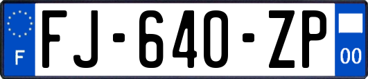 FJ-640-ZP