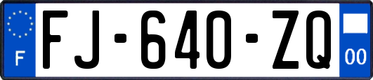 FJ-640-ZQ