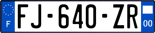 FJ-640-ZR