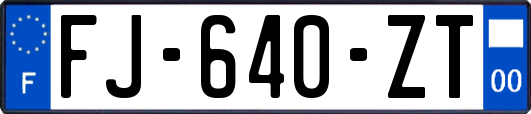 FJ-640-ZT