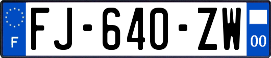 FJ-640-ZW