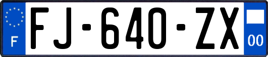 FJ-640-ZX