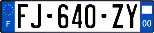 FJ-640-ZY