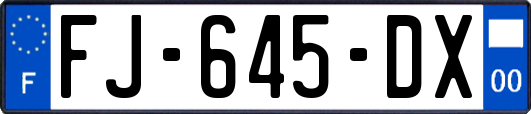 FJ-645-DX
