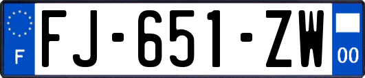 FJ-651-ZW