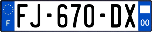 FJ-670-DX