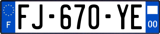 FJ-670-YE