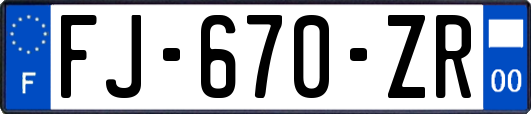 FJ-670-ZR