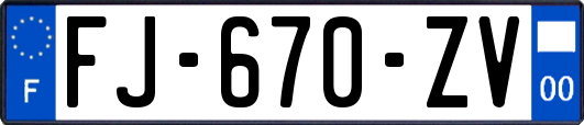 FJ-670-ZV