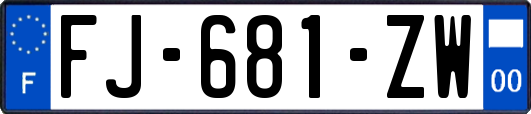 FJ-681-ZW