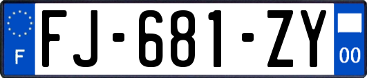 FJ-681-ZY