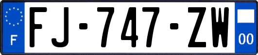 FJ-747-ZW