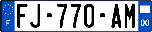 FJ-770-AM