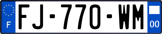 FJ-770-WM