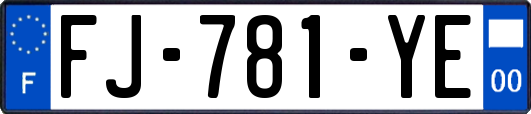 FJ-781-YE