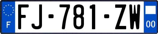 FJ-781-ZW