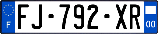 FJ-792-XR