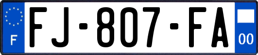 FJ-807-FA