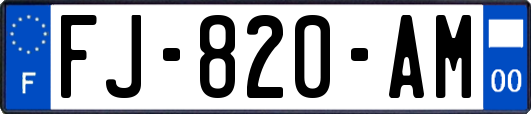 FJ-820-AM