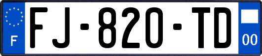 FJ-820-TD