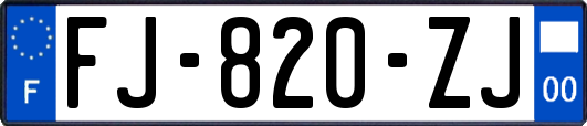 FJ-820-ZJ