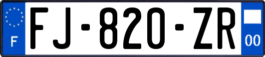 FJ-820-ZR