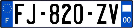 FJ-820-ZV