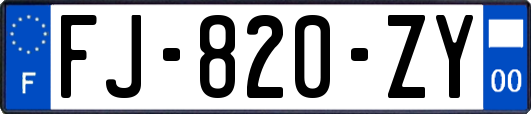 FJ-820-ZY