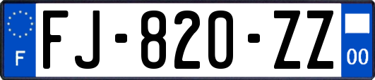 FJ-820-ZZ