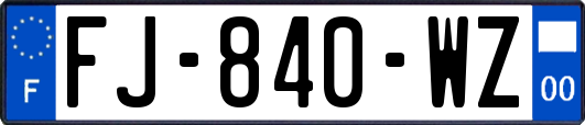 FJ-840-WZ