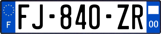 FJ-840-ZR