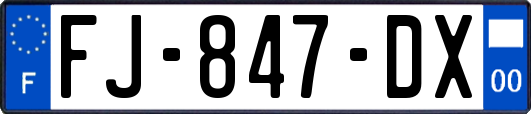 FJ-847-DX